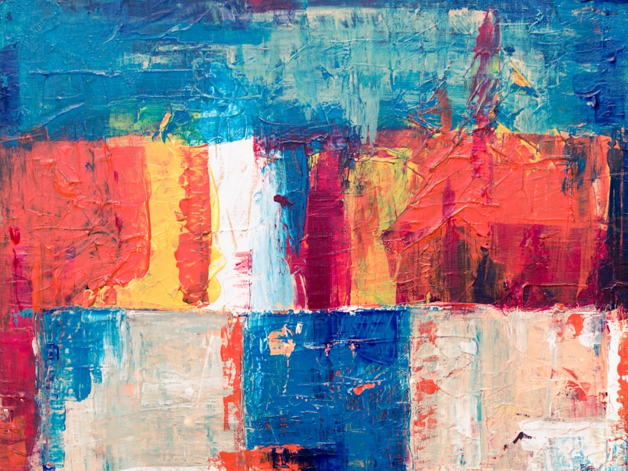 Photo Abstract painting